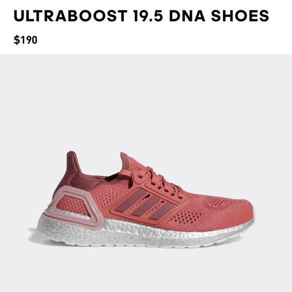 Women’s Adidas Ultraboost 19.5 DNA Wonder Red - Picture 2 of 7